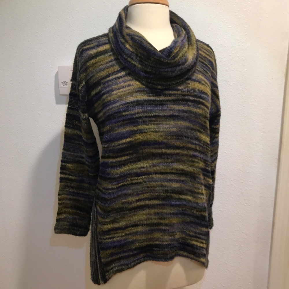 John Paul Richards cowl Neck sweater Sz S